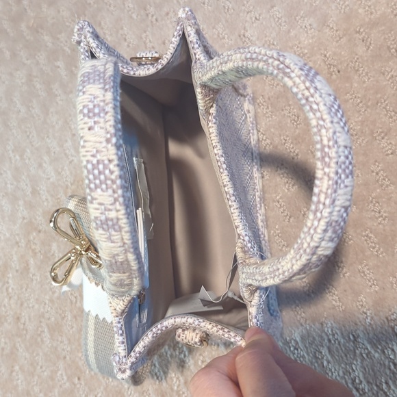 H&M Jacquard Weave Small handbag/Shoulder bag NWT - Picture 7 of 8